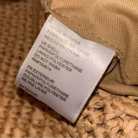 Urban Expressions Studded Embellished Raffia Straw Shoulder Bag - Picture 9 of 11